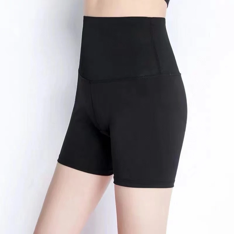 BAOZI【#990】夏季薄款舒适透气无痕防走光塑身高腰收腹提臀打底裤