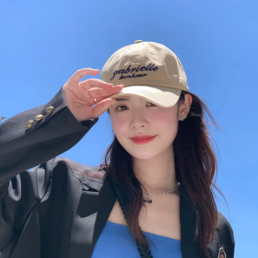 网红太阳帽遮阳防晒鸭舌帽女夏季防晒帽韩版春秋软顶春秋棒球帽子