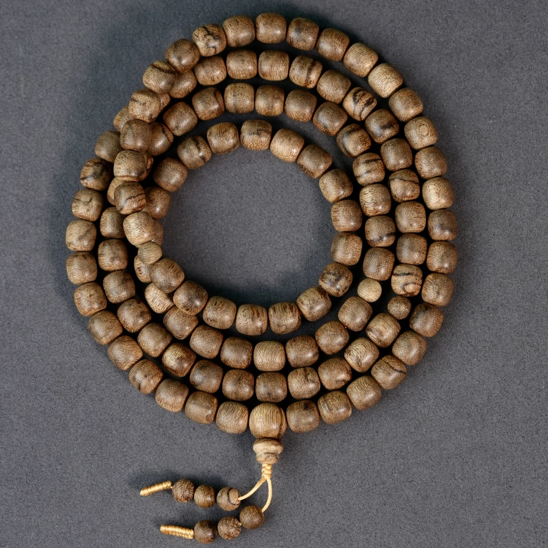 檀达0.9菩萨棋老型珠37g沉香手串