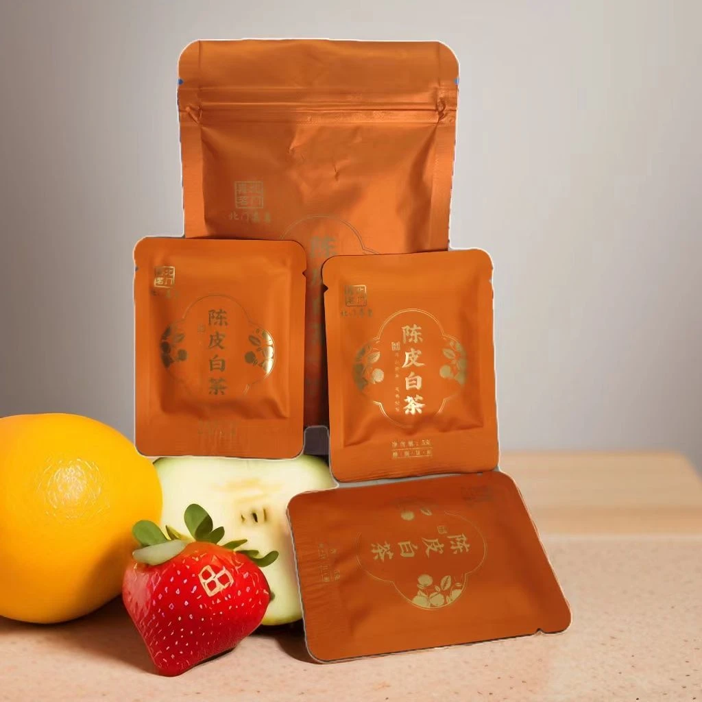 北门嘉茗高山正宗白茶贡眉自有生态茶园15g陈皮贡眉老白茶中秋