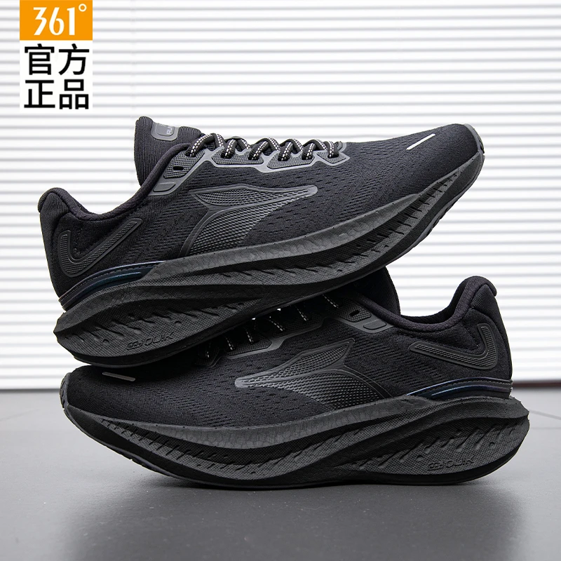 361°运动鞋爆沫4.0男鞋夏季新款网面透气减震跑步鞋男款软底跑鞋