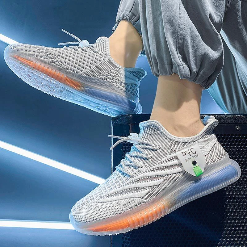 鸿星童鞋男童椰子鞋2024春秋新款中大童运动网鞋软底透气跑步鞋