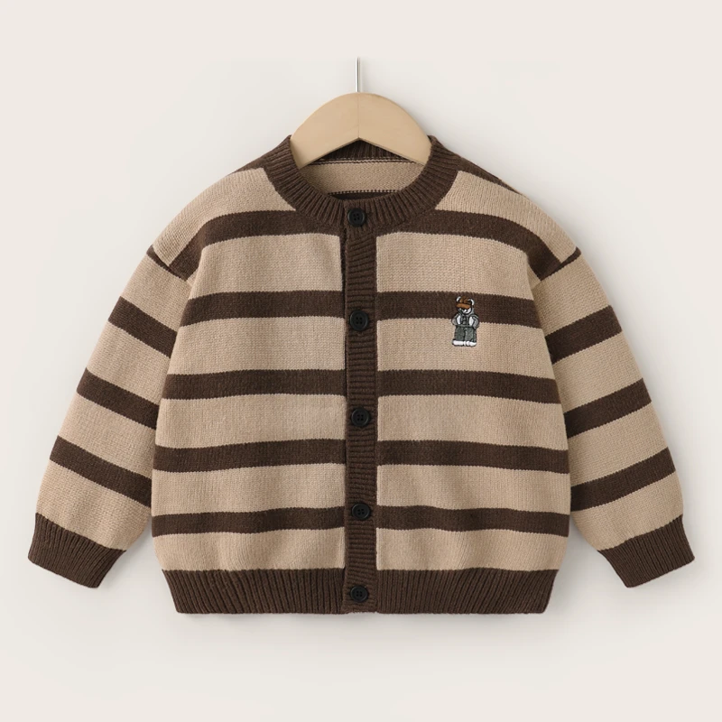 【现货】男童针织开衫毛衣外套秋装秋款儿童装小童上衣秋季U14494