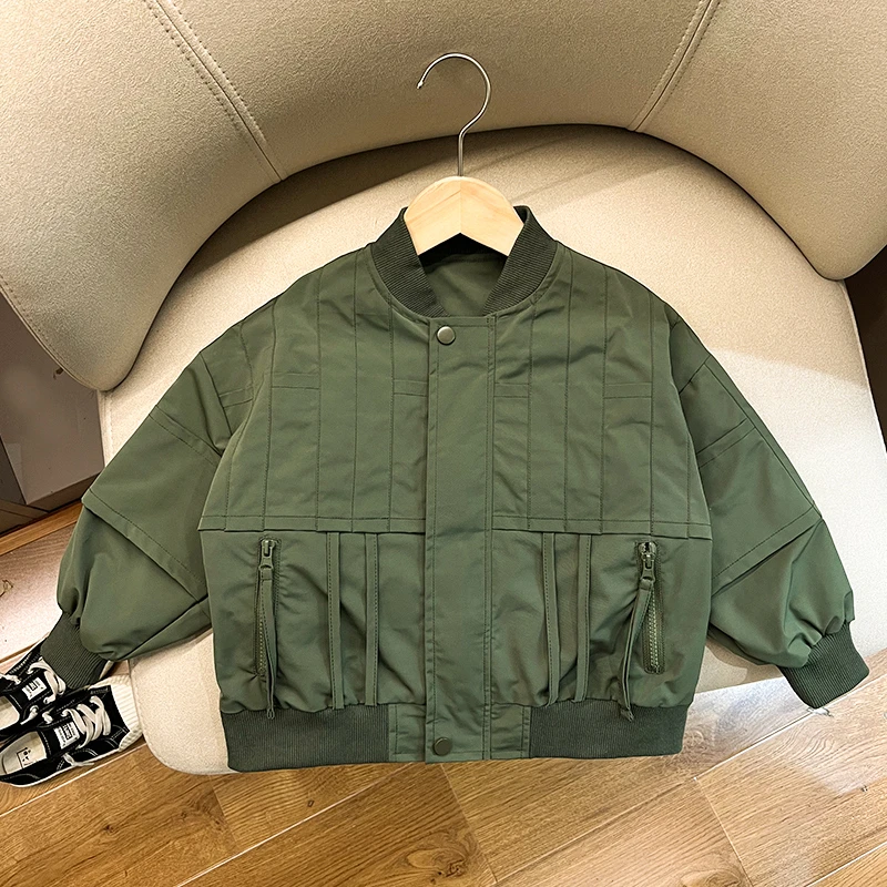 【现货 】男童立领防水防风外套秋装秋款童装小童上衣U14499