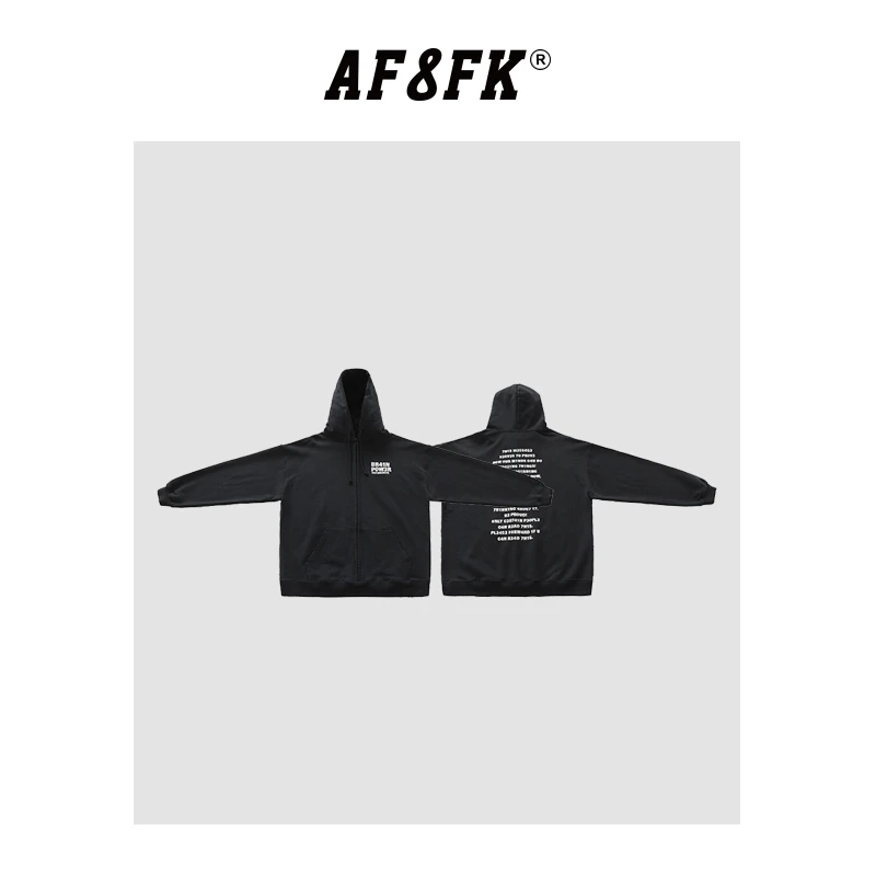 AF8FK【黑魂】廓形秋冬重磅卫衣宽松