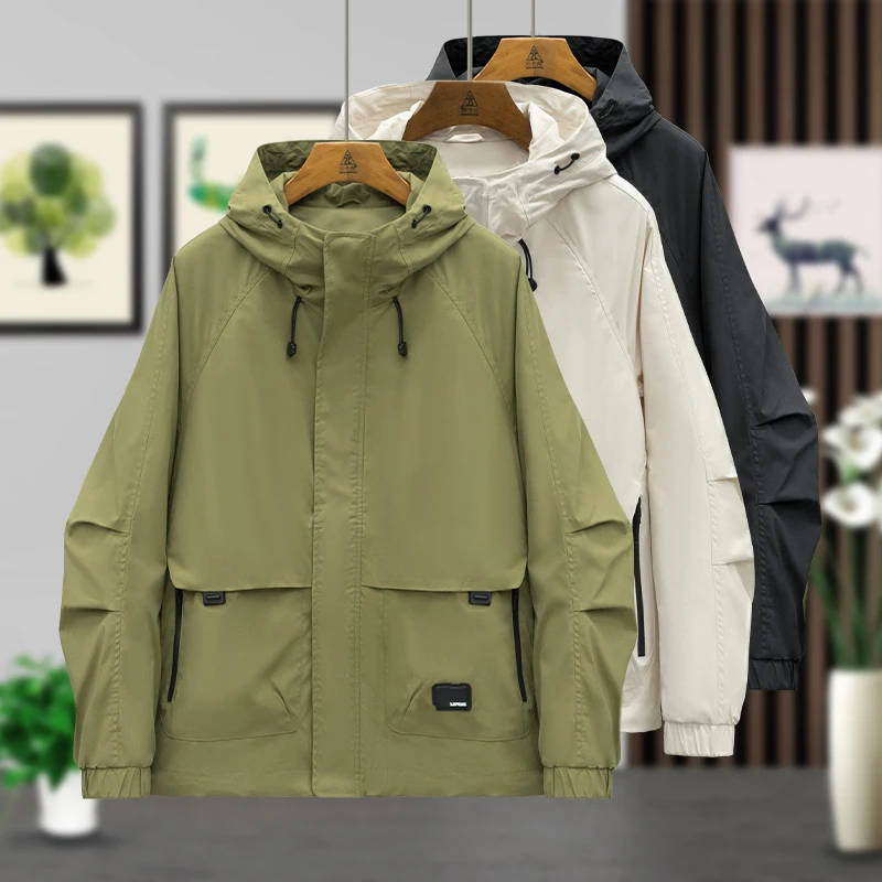 867-6665时尚修身男士春秋款韩版帅气休闲百搭断码夹克外套