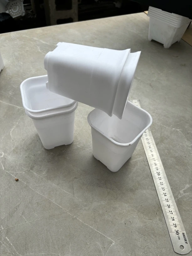 万象90白方盆加厚款高10公分十二卷系列多肉植物控根盆加厚耐热