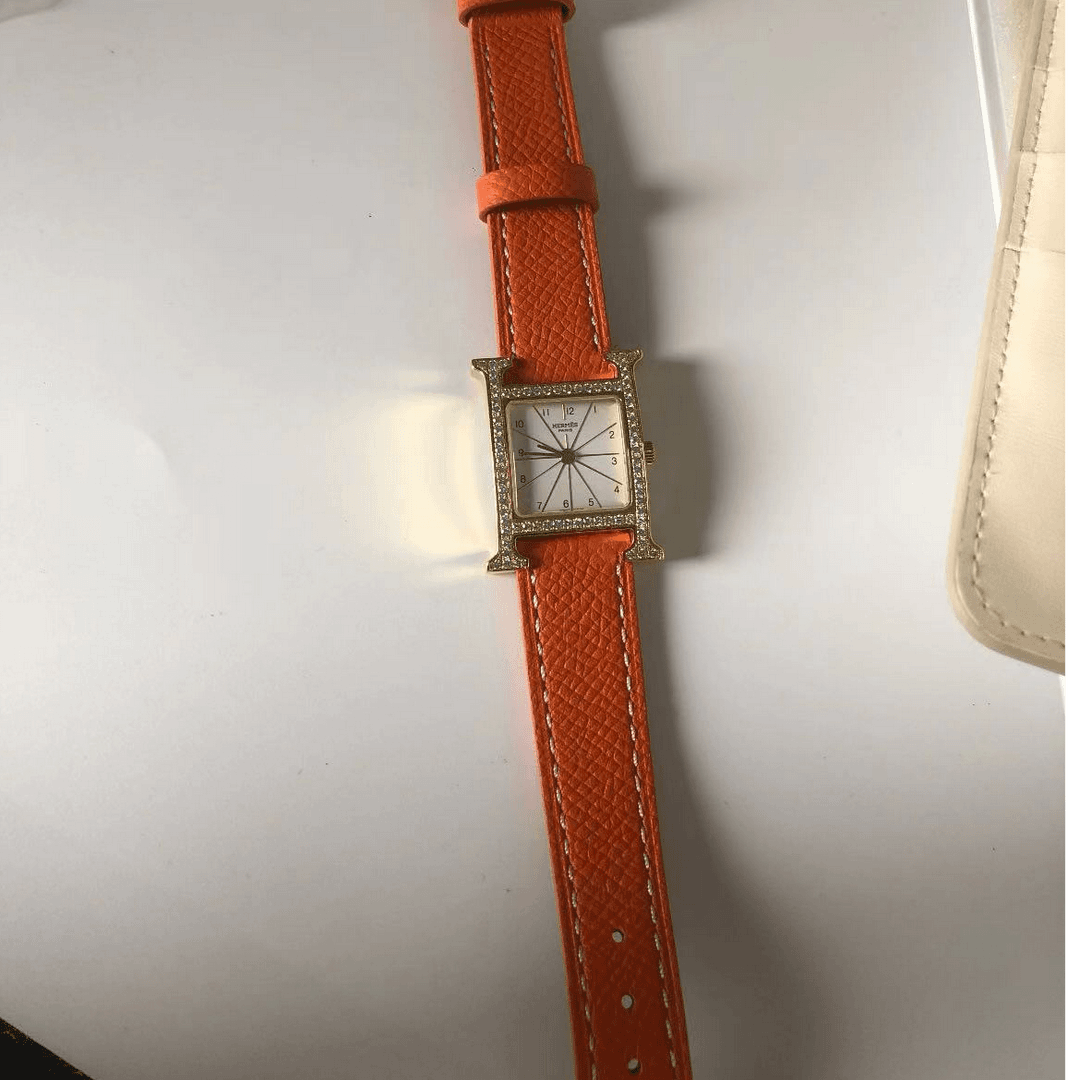 95新 Hermes/爱马仕 安洁利田哥腕表/sbk0130077