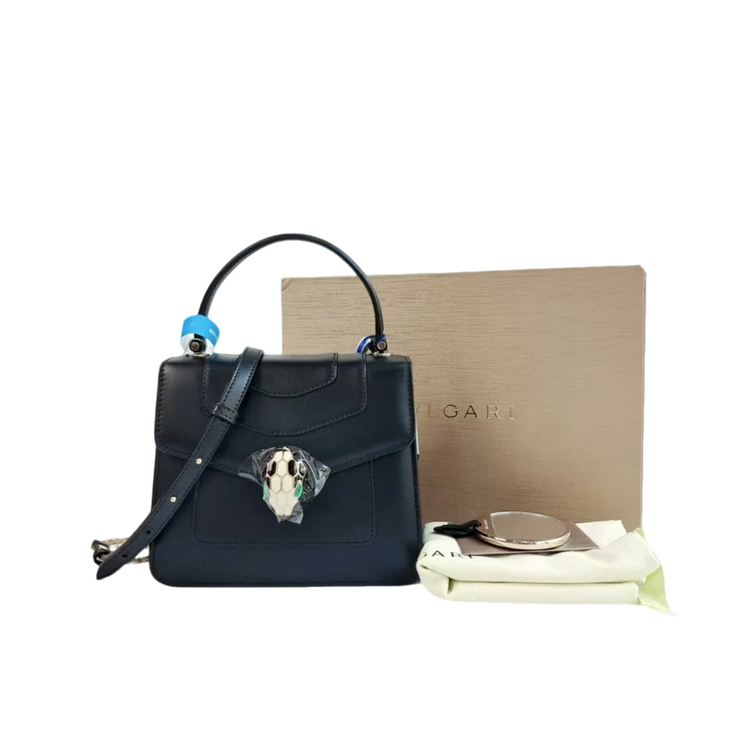 95新 BVLGARI/宝格丽 安洁利严选蛇头包/YH82241