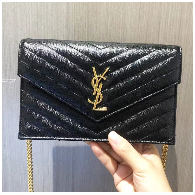 95新 YSL/圣罗兰 安洁利严选链条包/BK0125066