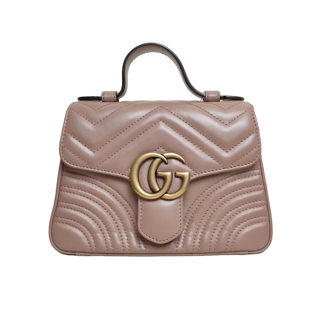 99新 GUCCI/古驰 安洁利田哥手提包/V926012