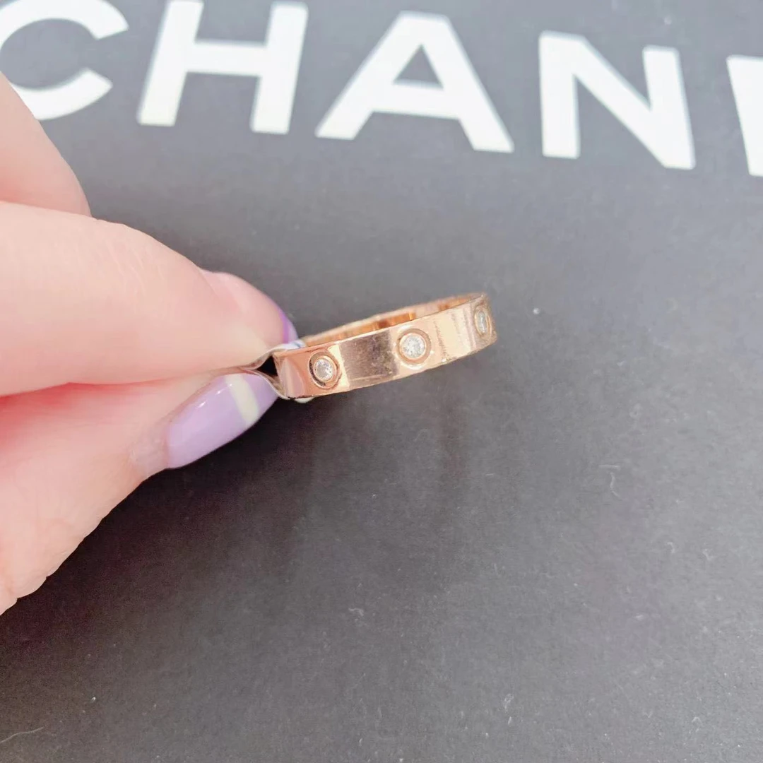95新 Cartier/卡地亚 安洁利严选戒指/SK0117276