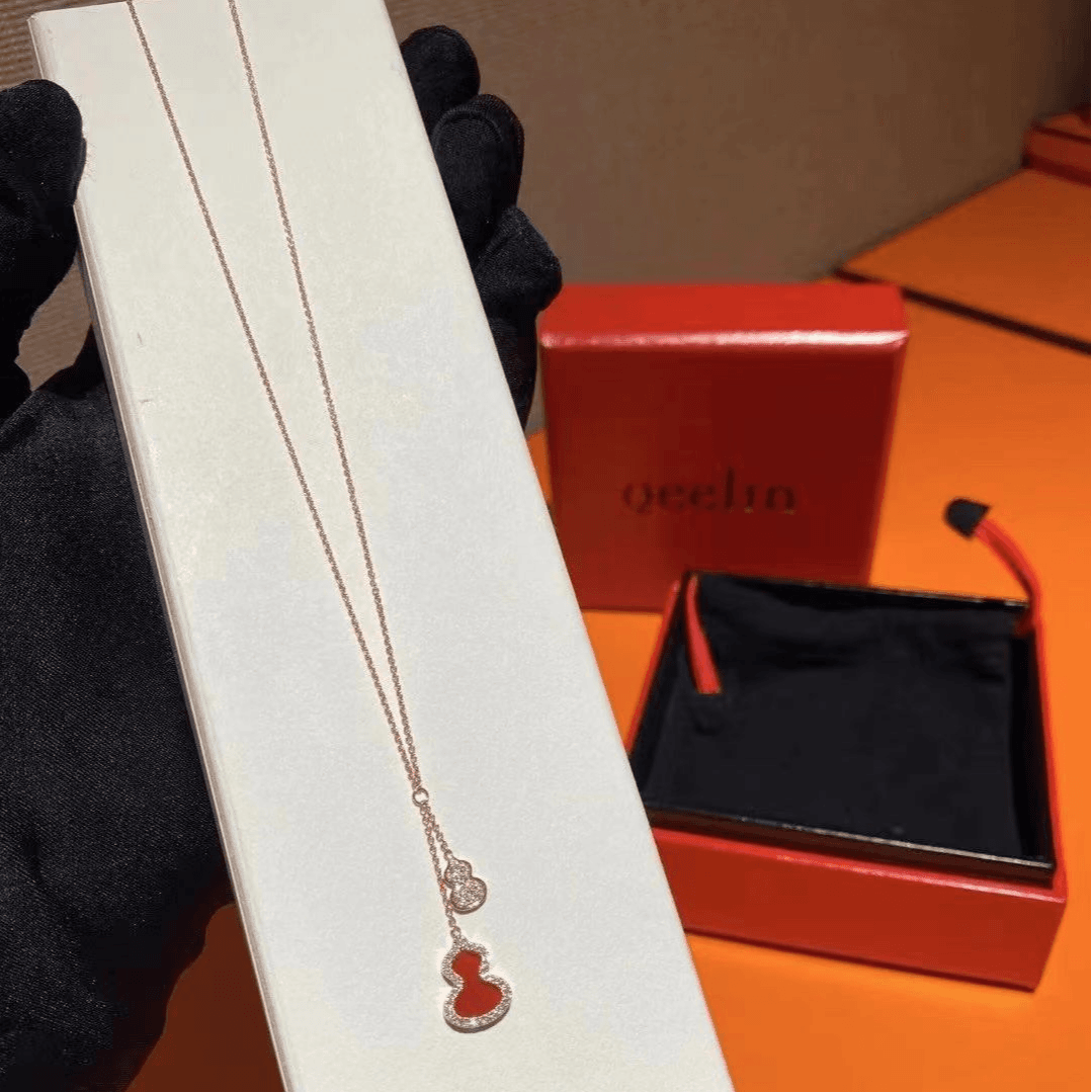 95新 Qeelin 安洁利田哥项链/SK0122760