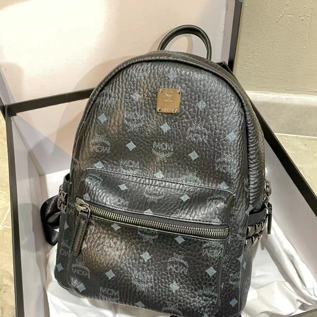 95新 MCM 安洁利严选双肩包/K816169