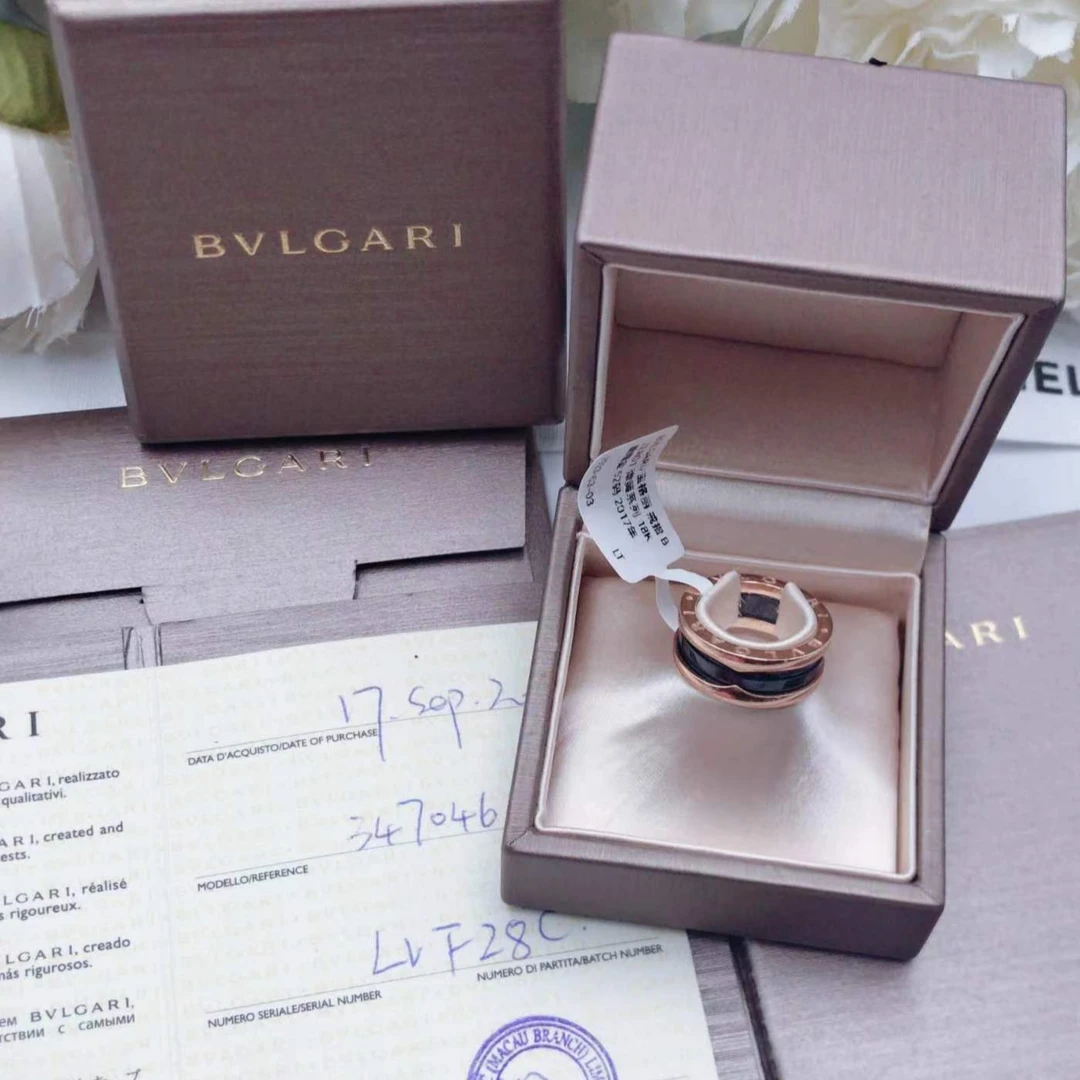 95新 BVLGARI/宝格丽 安洁利田哥戒指/SK0047718