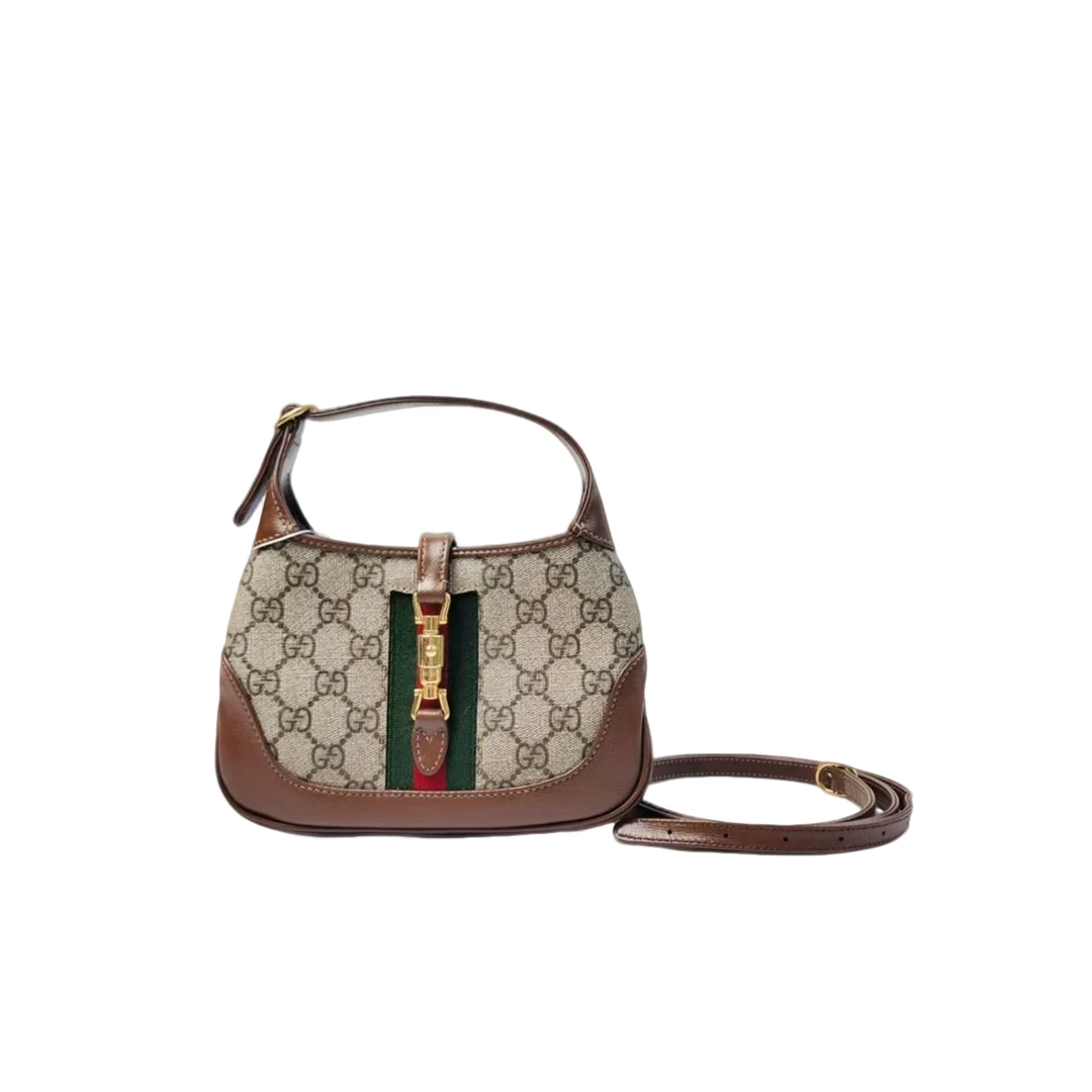 95新 GUCCI/古驰 安洁利田哥手提斜挎包/PH91132