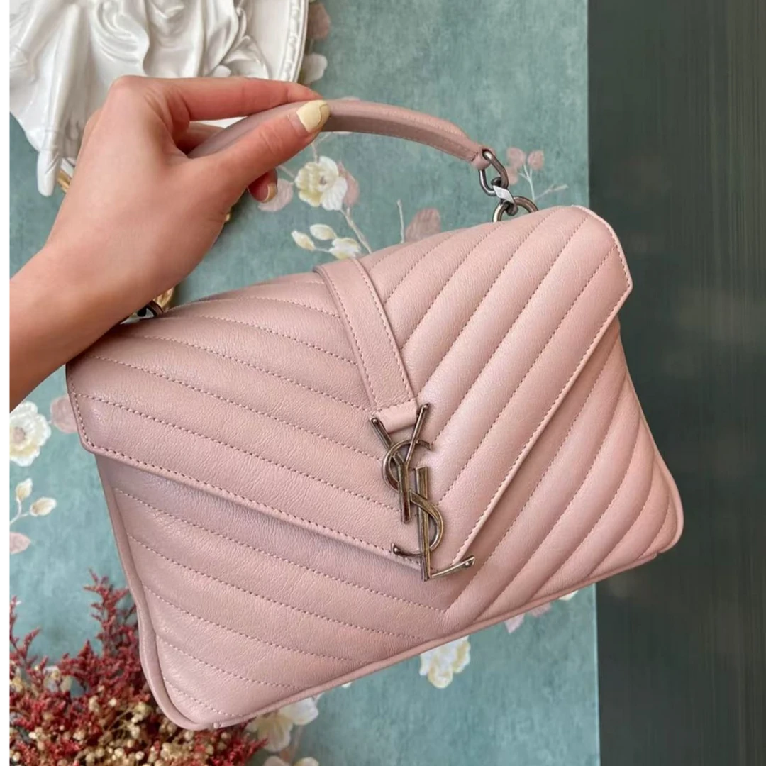 95新 YSL/圣罗兰 安洁利田哥单肩包/zh1022077