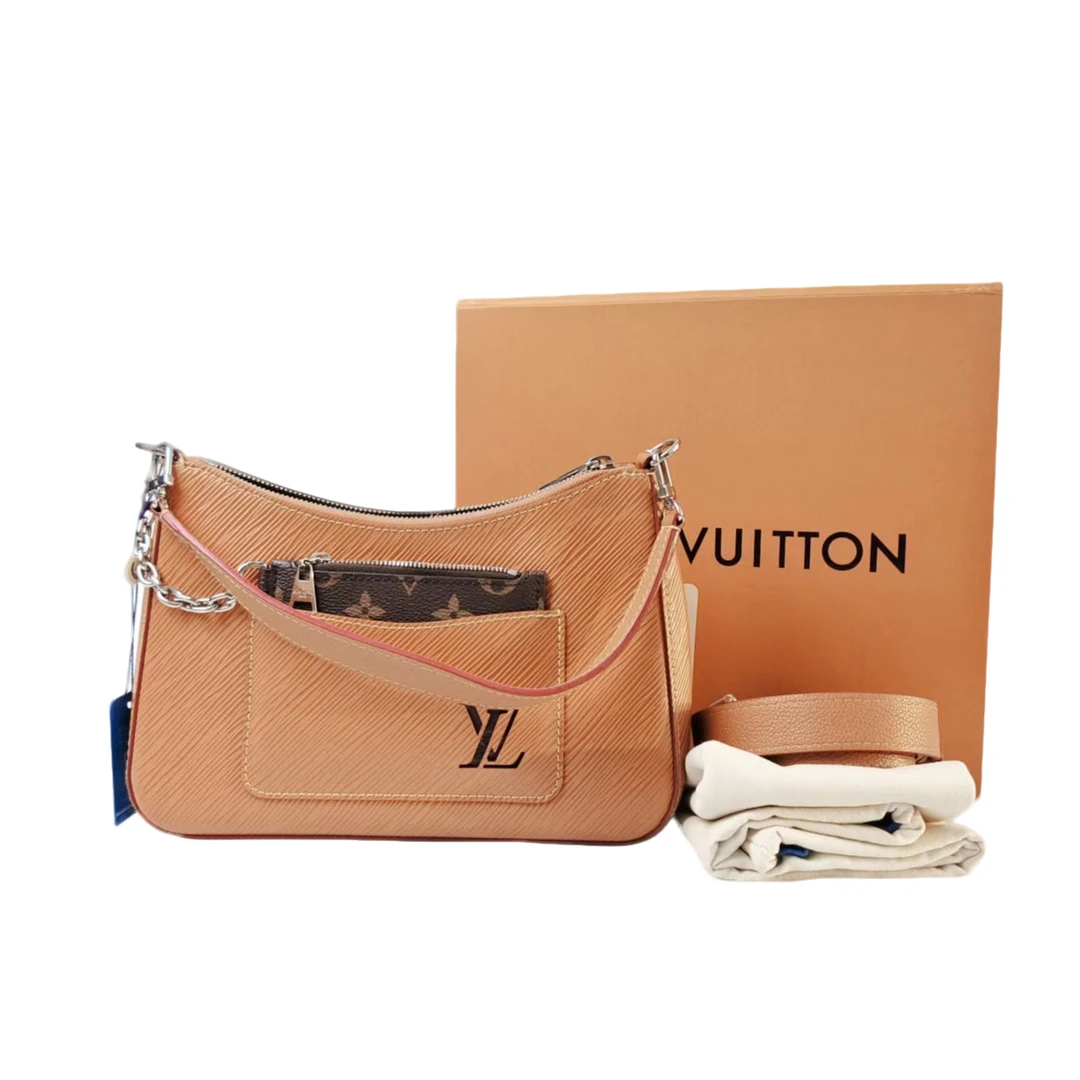 95新 LouisVuitton/路易威登 安洁利田哥单肩斜挎包/YH110133