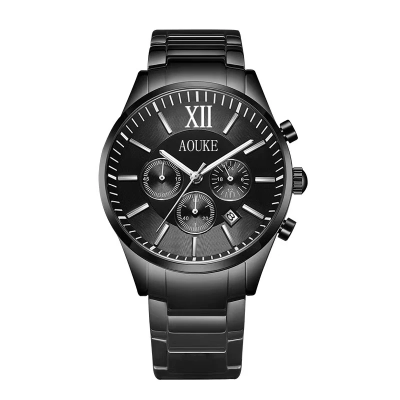 【云仓现发】黑武士系列时尚百搭男士双显多功能手表kk502