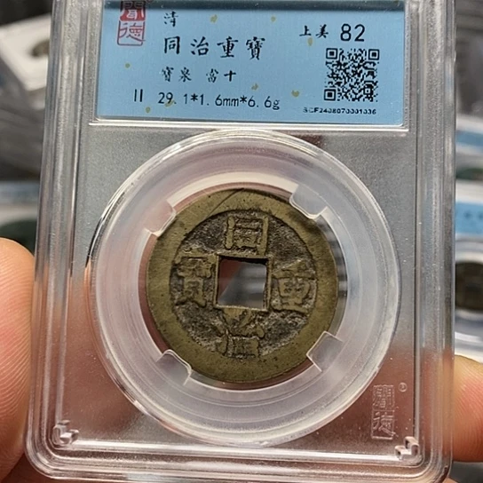 铜闻博文化同治重宝
