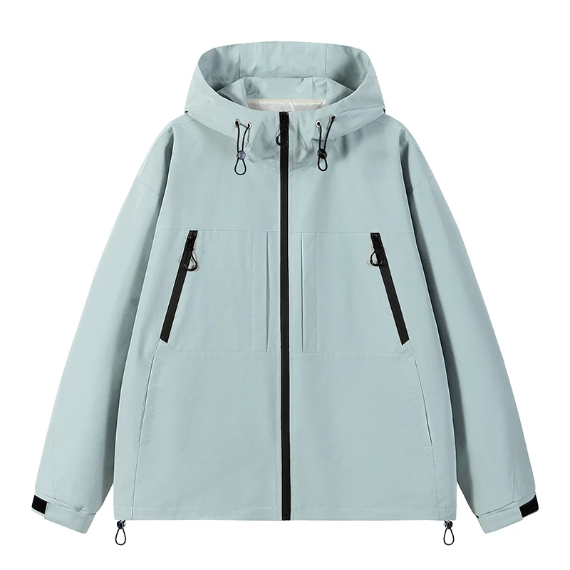 3D立体软壳全消光空变雾感户外登山冲锋衣男女同款2477