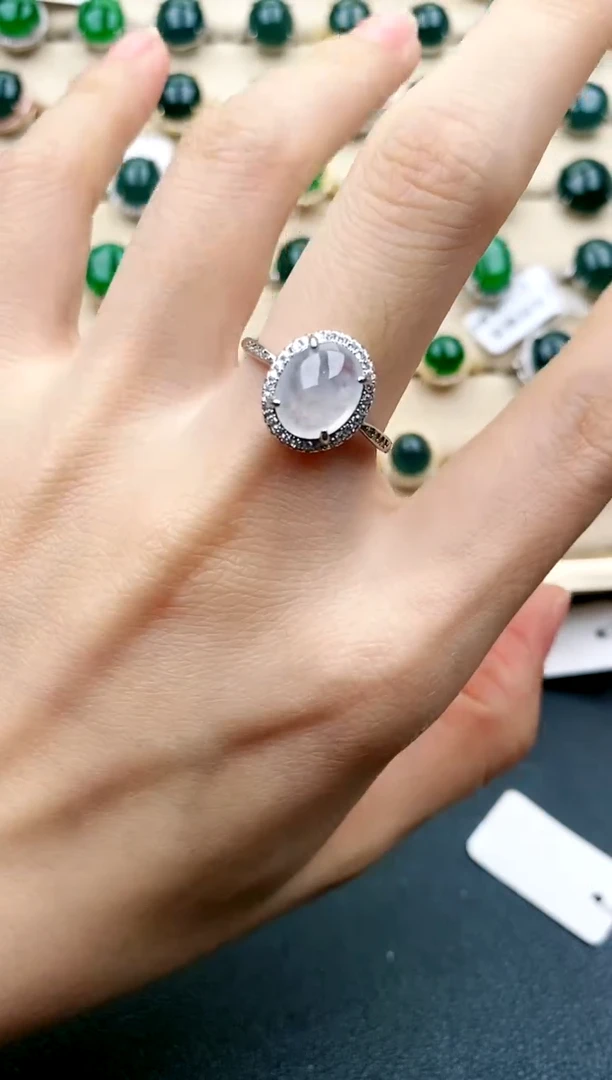 【闪购商品】翡翠戒指银S925镶嵌........