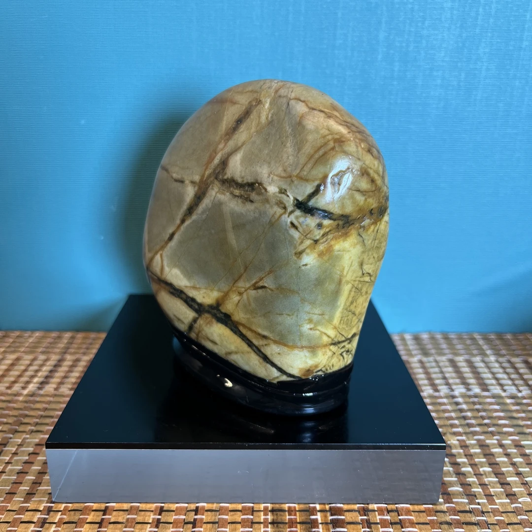 奇石摆件高档酒柜客厅办公室展示柜书柜电视柜家居工艺装饰品