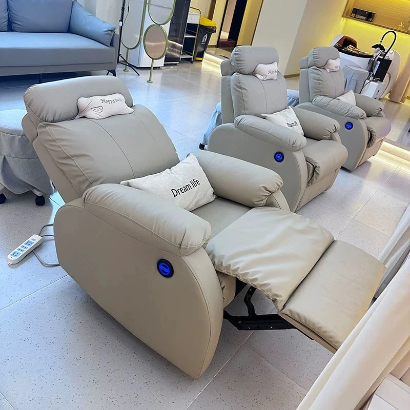 时尚美容定制简约电动养发椅电动养发椅电动放倒养发椅