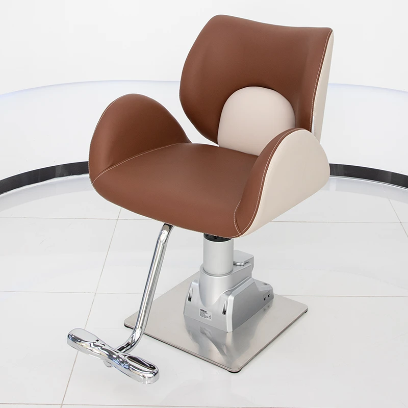 发廊专用新款无线感应电动升降美发椅时尚潮款VIP理发椅剪发椅