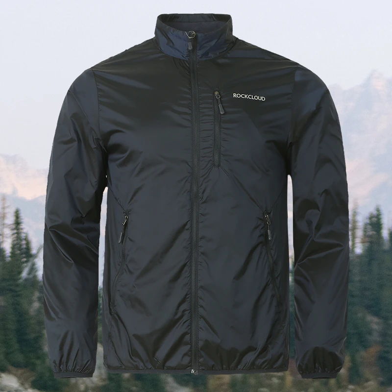 岩云【新色神衣】新款透气男士立领神衣夹克可收纳休闲上衣