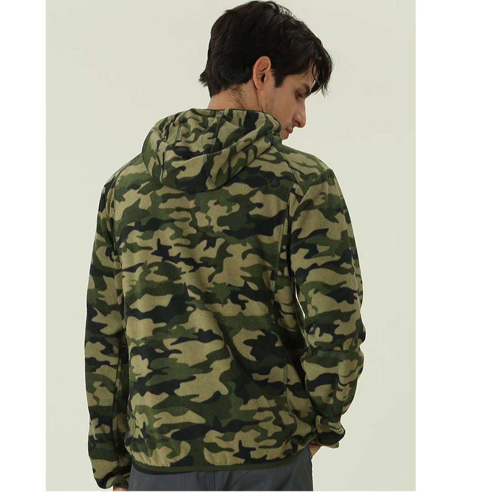 【8.29特卖】--土拨鼠/MARMO男士户外·透气宽松秋冬抓绒衣