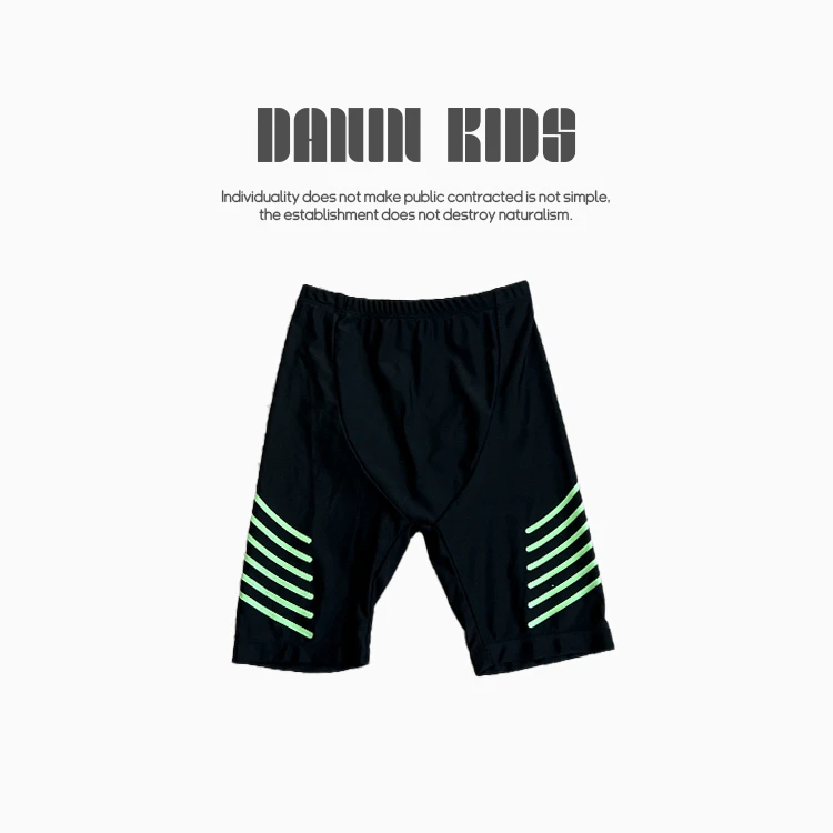 【嗒囜】233165 男童泳裤速干短裤竞速游泳裤防尴尬温泉沙滩裤