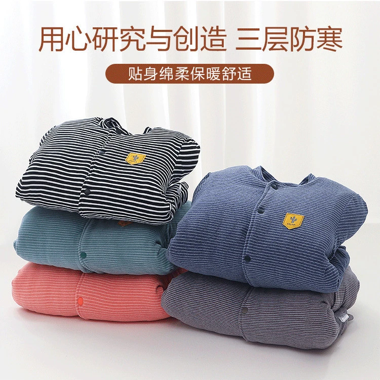 儿童棉衣内胆 纯棉 夹棉小棉袄加厚男女童中大童棉服校服内穿冬装