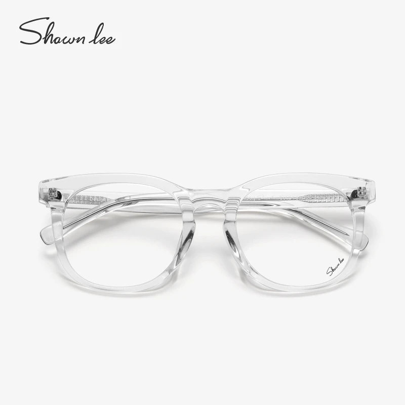 Shawnlee小众设计师品牌 韩版透明眼镜框女ins网红款可配近视眼镜