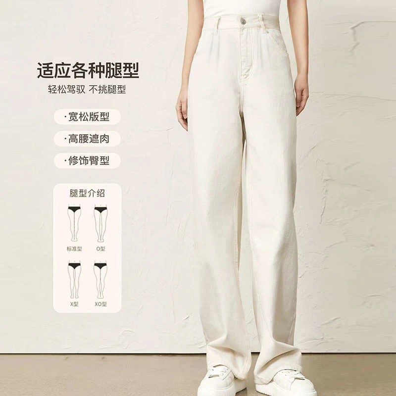 女士休闲裤春夏斜纹水洗长裤直筒工装裤CC945显瘦透气