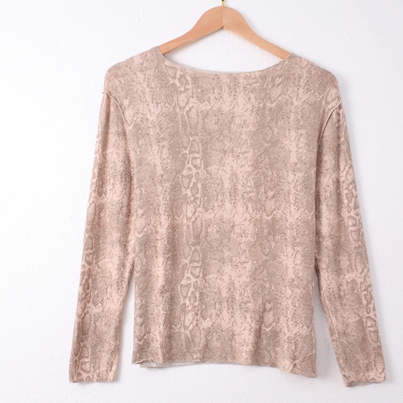 秋季新款女士圆领打底衫内搭上衣修身显瘦HH437时尚简约