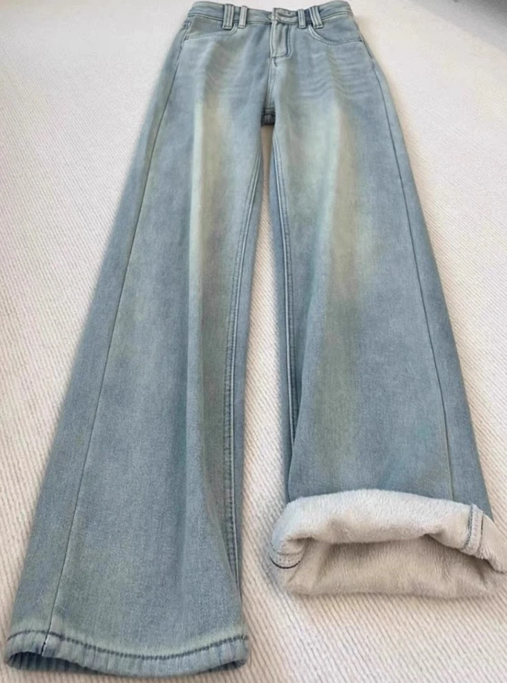 令  2024年春秋新款减龄时尚百搭牛仔裤子