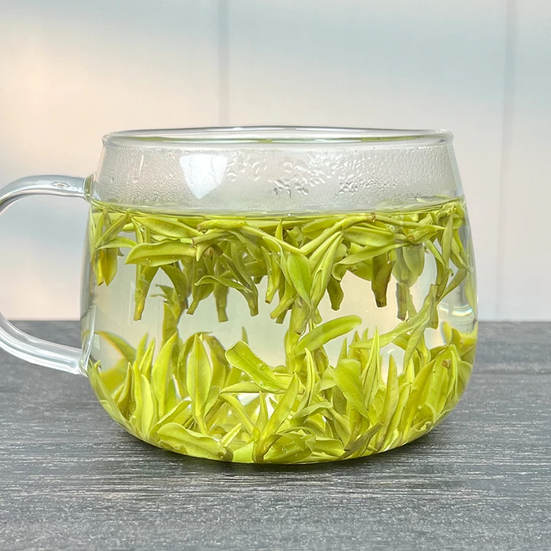 【A01玉白顶芽】安吉白茶2024新茶头采兰香浓郁鲜爽回甘明前