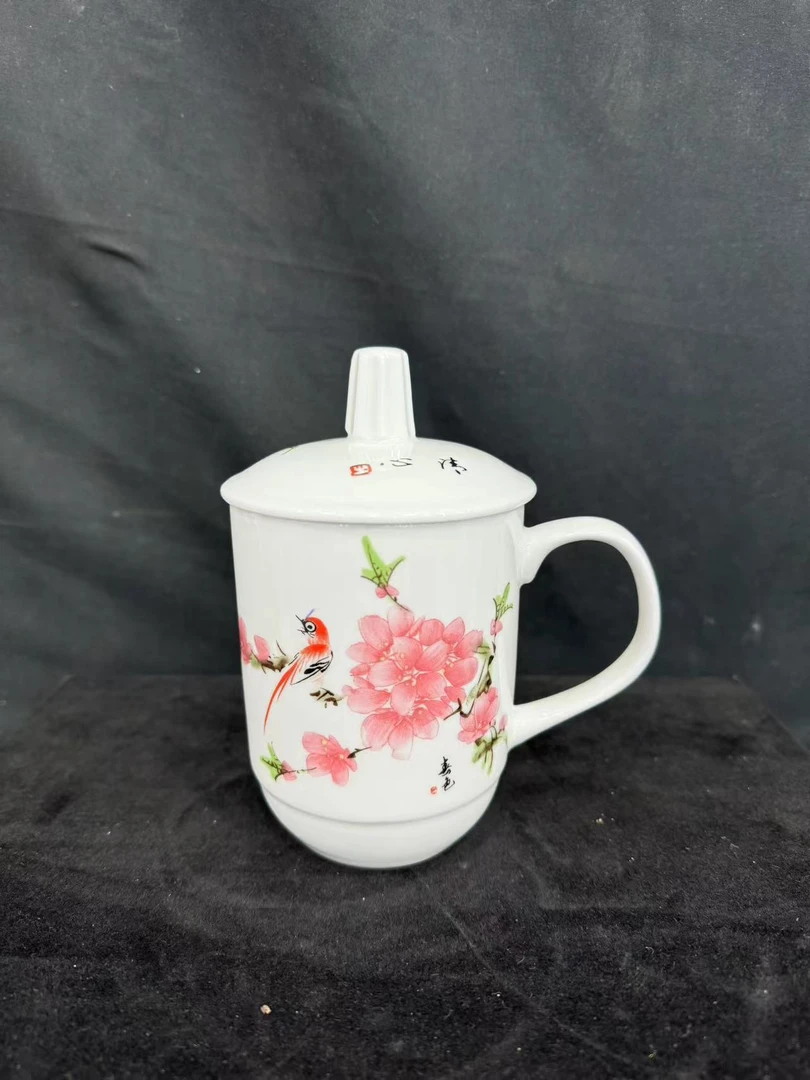 CL创意陶瓷山水老板杯