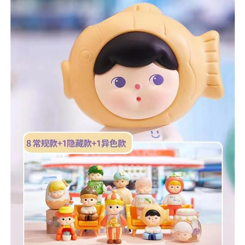 [小仔仔-拆盒]你好岛NEGO你想吃什么呀系列潮玩摆件盲盒