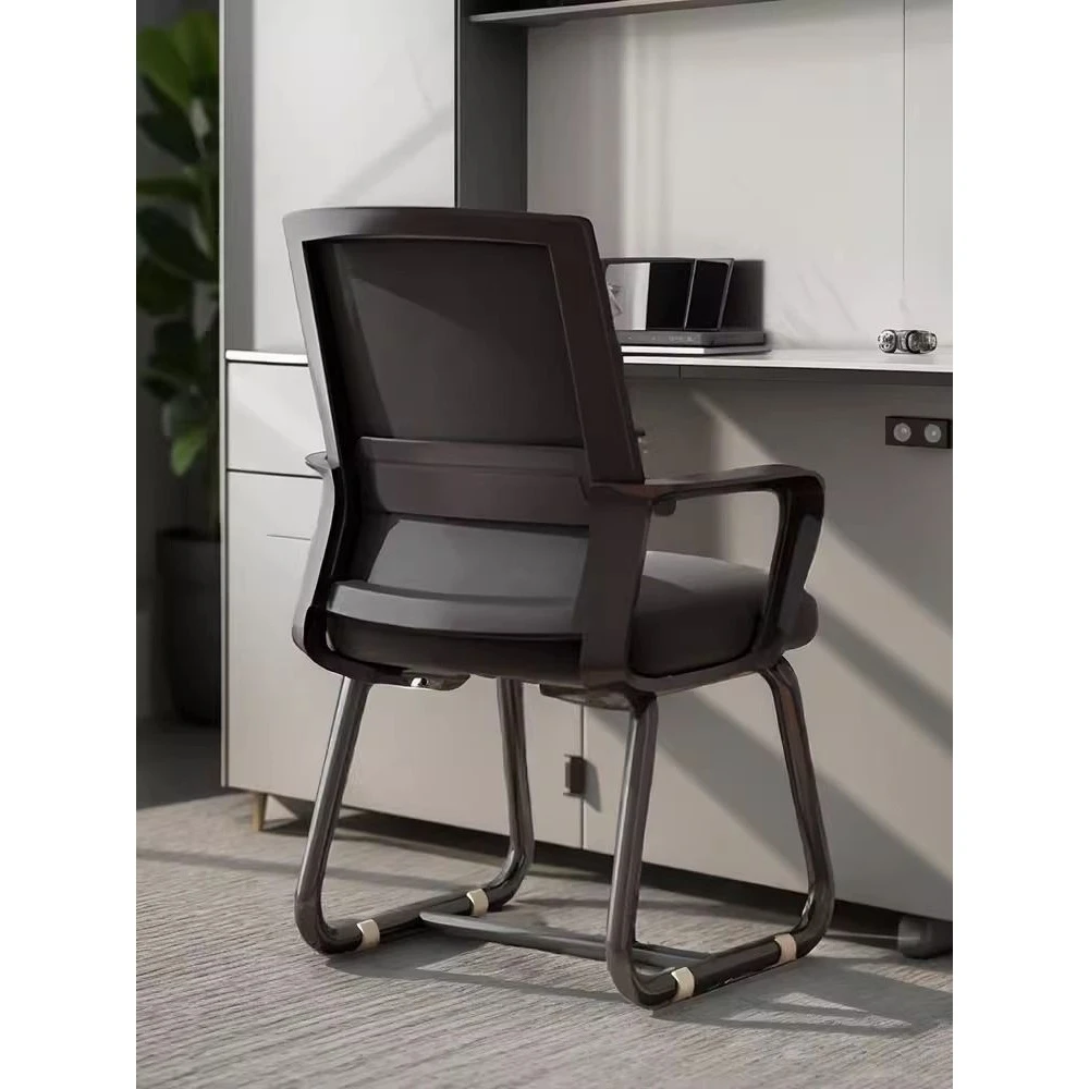 新疆包邮电脑椅子靠背舒服久坐学习椅家用弓形会议椅宿舍书桌凳子