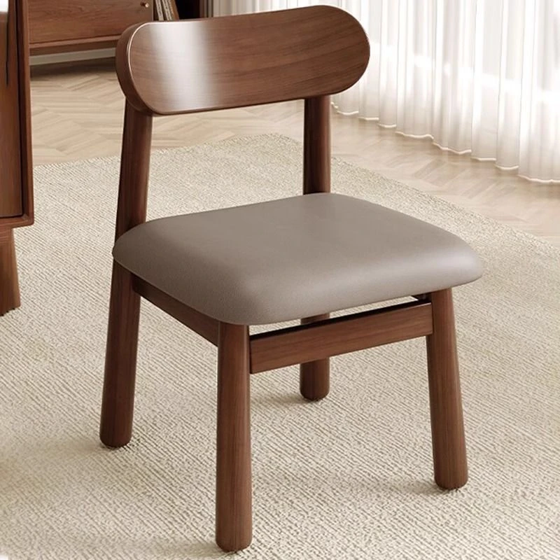 新疆包邮实木小椅子小凳子家用客厅靠背椅简约现代软包板凳方凳门