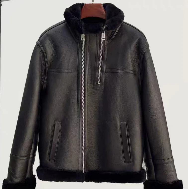 【瑕疵】【6625】女式皮衣外套