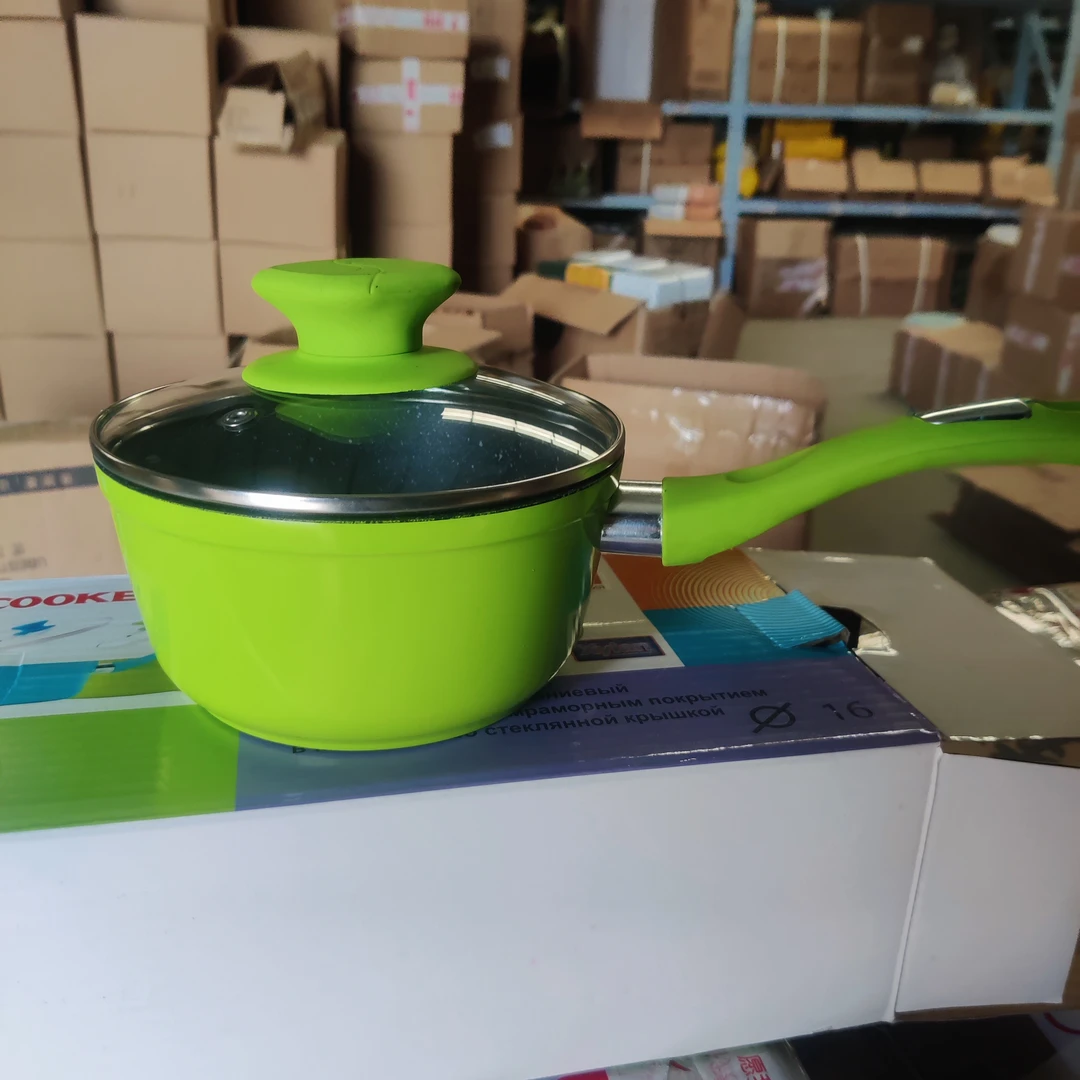 外贸原单尾货仿压奶锅孤品16cm【把手微瑕】介意勿拍