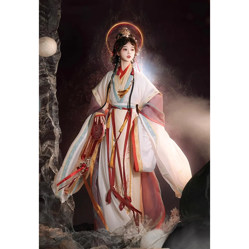 十二深衣汉服女神仙服秋冬百搭男女同款显瘦改良爆款时尚古风仙气