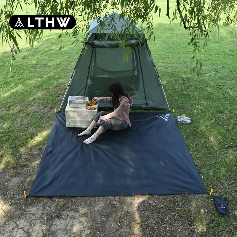 LTHW旅腾户外加厚耐磨帐篷垫露营地布地垫地席牛津布防潮摆摊超大