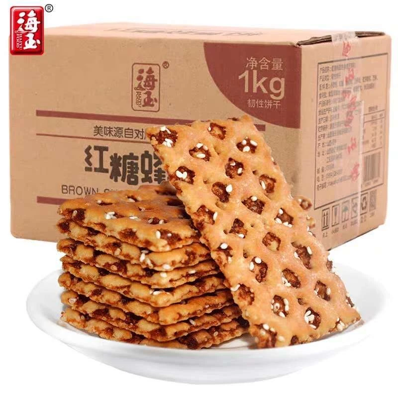 【周嵘专属】海玉蜂巢饼干红糖味27小包约1380g