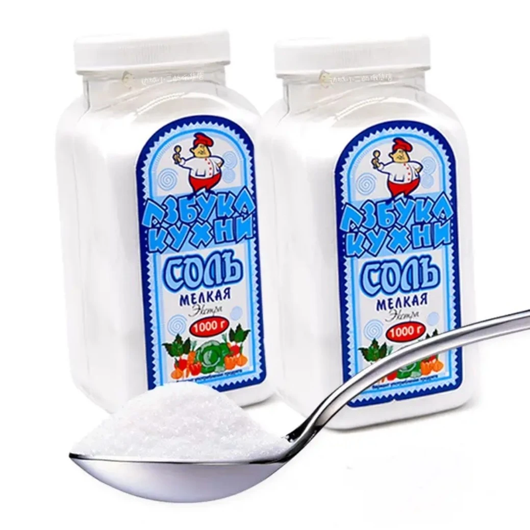 俄罗斯进口 厨房大师ABC食用调味品家用炒菜 拌菜无碘 1000克/瓶