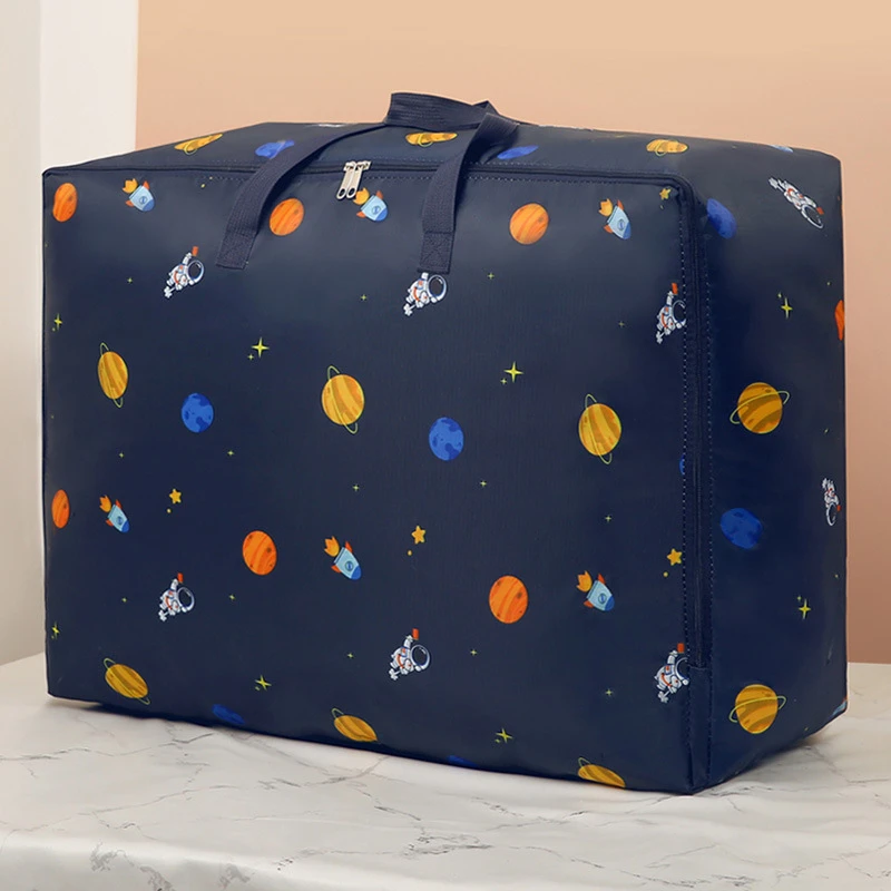 加厚牛津布被子收纳袋大容量搬家袋衣物衣服整理袋手提打包行李袋