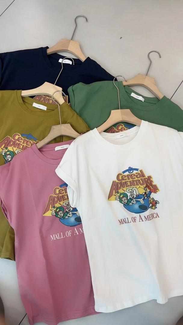 纯棉休闲百搭夏季韩版t